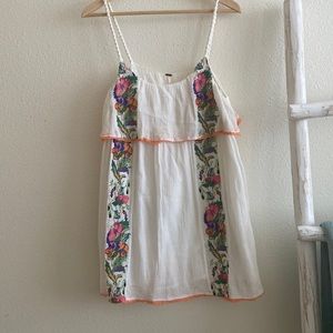 Free people embroidered dress